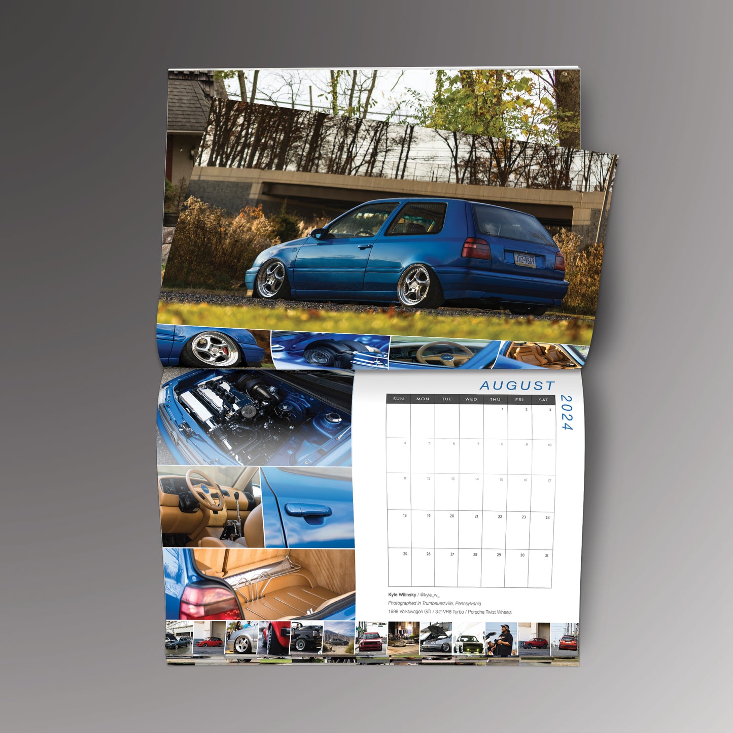 2024 VW/Audi Photography Calendar - SOLD OUT!