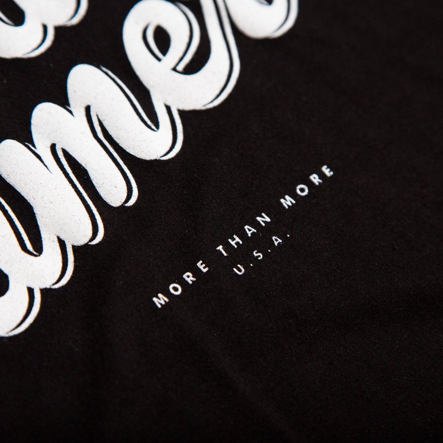 Cars & Cameras Script T-Shirt (Black/White)