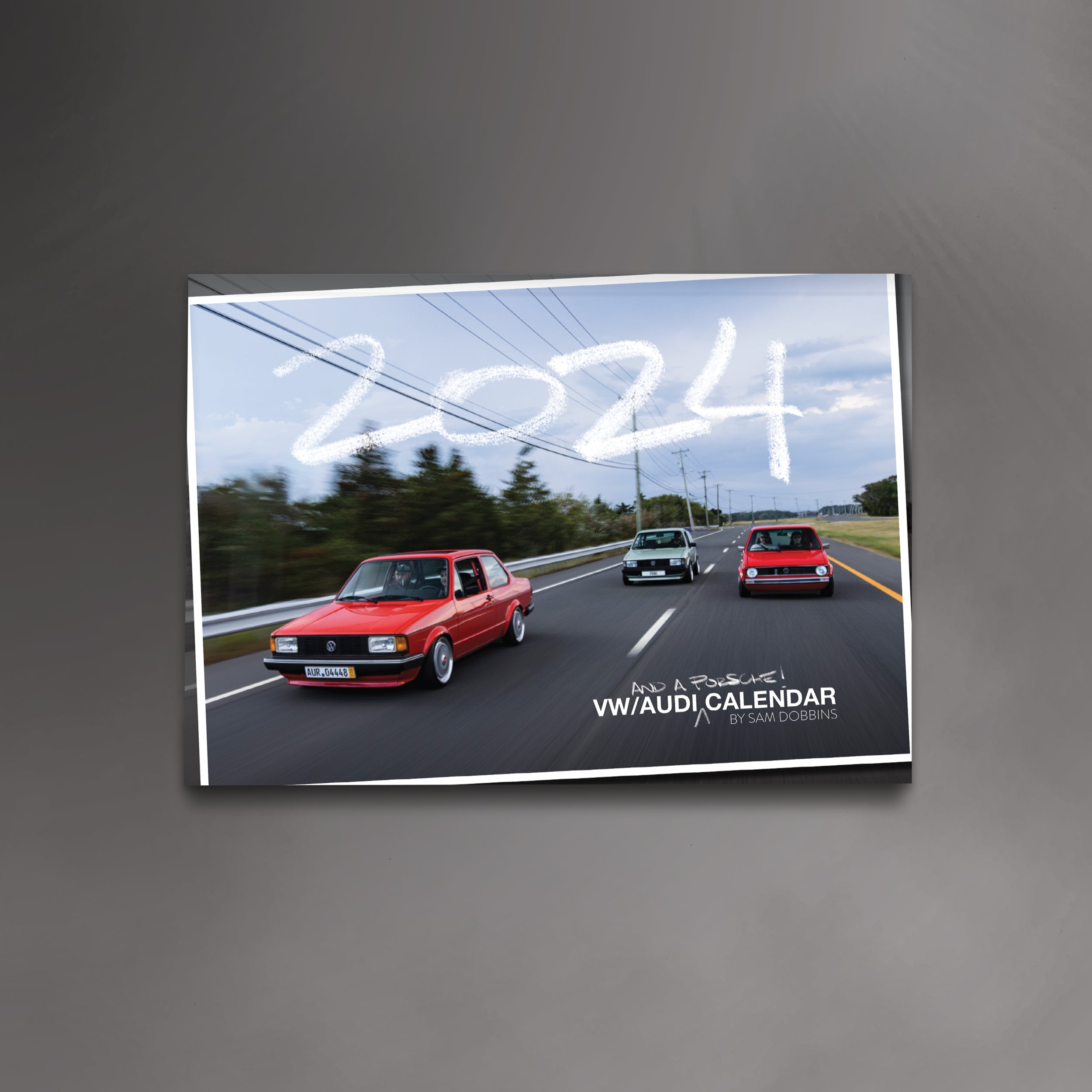 2024 VW/Audi Photography Calendar by Sam Dobbins and More Than More