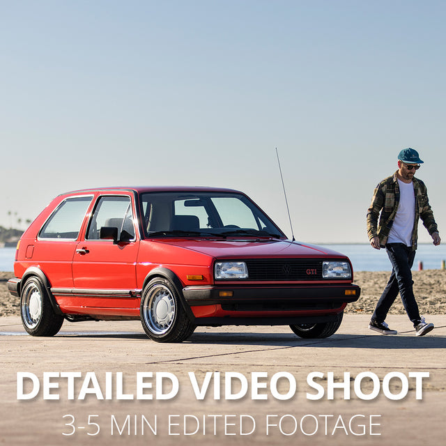 Detailed Vehicle Video Shoot